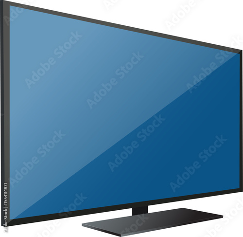 Modern flat screen LCD television display technology