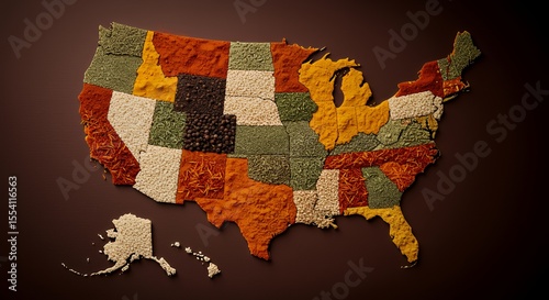 Spice-Infused USA: A Culinary Map of the States