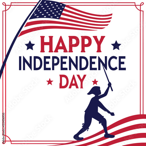 Celebrating American Independence Day Patriotic Symbols and Spirit