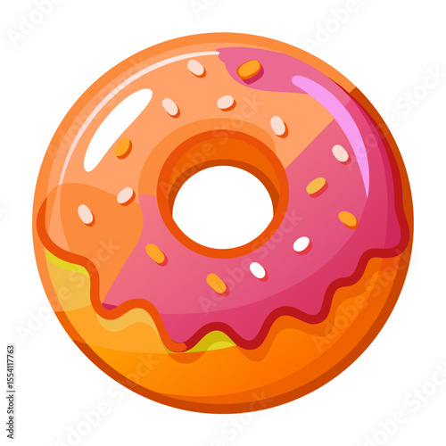 Fruits cake Vector Prompts (White Background)