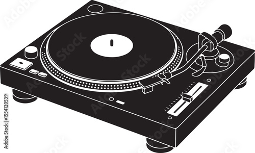 gas burner silhouette with flame and cooking surface, black and white vector illustration