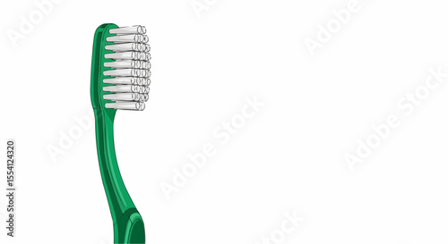 toothbrush with toothpaste