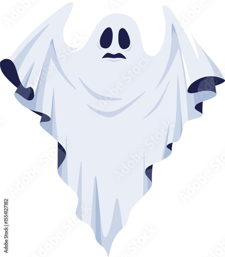 Ghost Halloween Character

