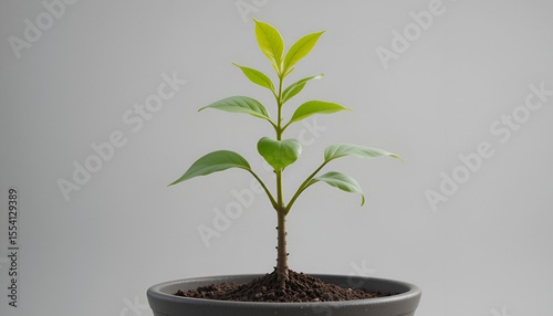 A vibrant, fresh bunch of mint leaves, neatly arranged and isolated on a clean white background, highlighting its natural green color and texture, suitable for themes of culinary ingredients, health, 