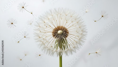 A vibrant, fresh bunch of mint leaves, neatly arranged and isolated on a clean white background, highlighting its natural green color and texture, suitable for themes of culinary ingredients, health, 