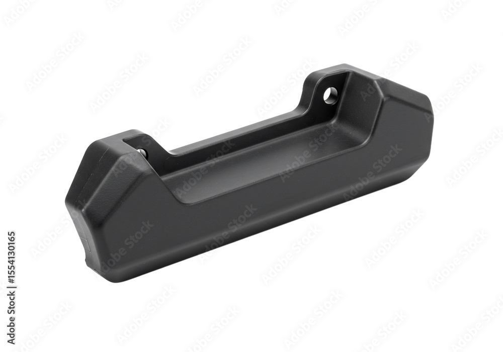 Car Interior Black Armrest Against Black Background Car Interior Black Armrest Against Black Background