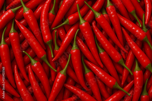 Wallpaper Mural Spicy Red Chili Peppers Full Frame Background Torontodigital.ca