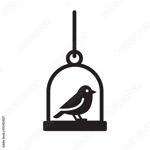 bird swing icon 