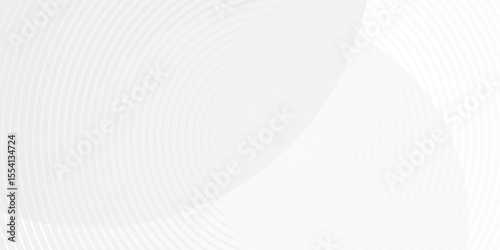 White geometric abstract background overlap layer on bright space with lines effect decoration.