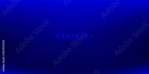 Abstract blue glowing geometric lines on dark blue background. blue wave background