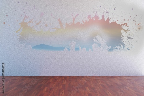 Splash showing desert landscape