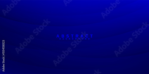 Abstract blue glowing geometric lines on dark blue background. blue wave background