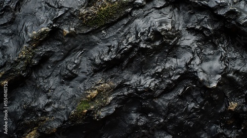 Dark, textured rock surface detail.