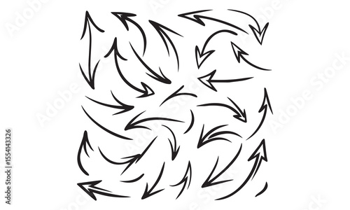 Arrow icon set