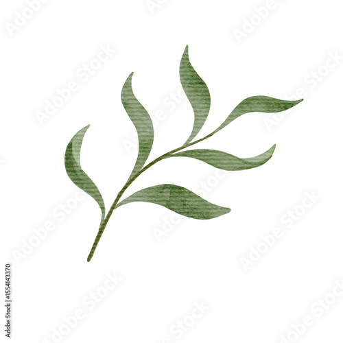 Watercolor Leaf