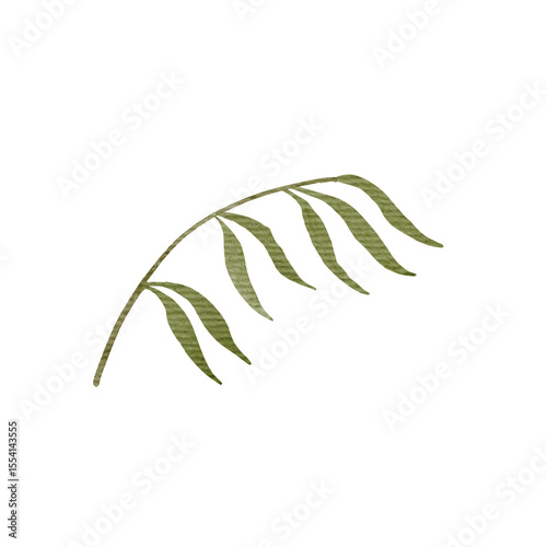 Watercolor Leaf