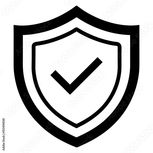Approved Shield Icon Check Mark Silhouette Transparent P N G