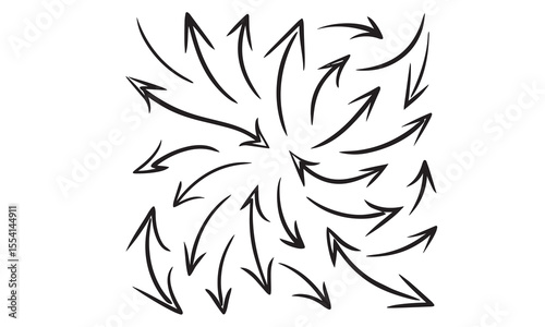 Arrow icon set