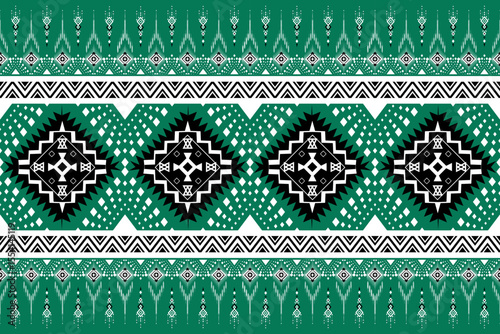 Geometric ethnic pattern design