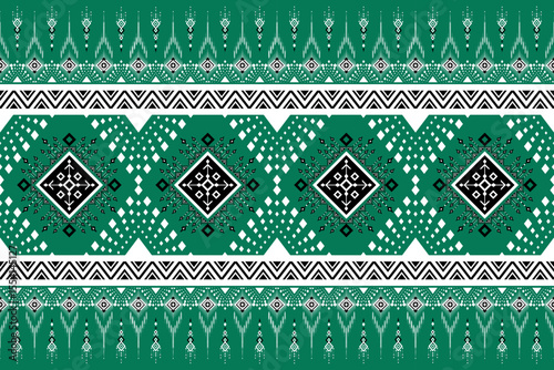 Ethnic geometric pattern seamless