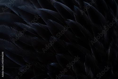 black feathers background
