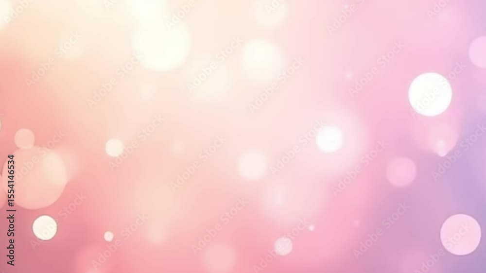 Pink blush bokeh loop with light particles for dreamy video background in ultra high resolution
Pink blush bokeh loop with light particles for dreamy video background in ultra high resolution