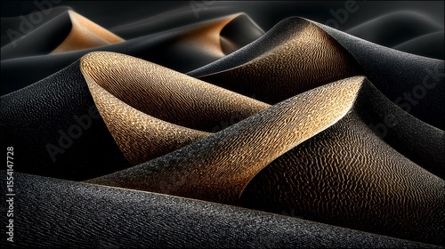Abstract fabric patterns textile studio photography creative space close-up elegant textures and layers
