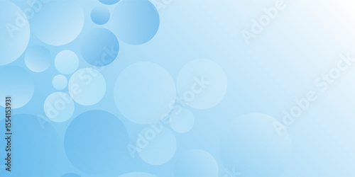 Modern background gradient soft light blue bokeh for Graphic Business background hitech technology art modern