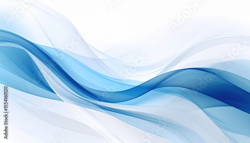 Abstract Blue And White Background Design