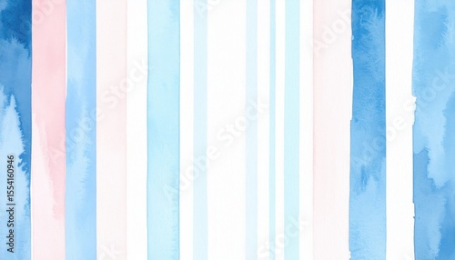 Pastel Watercolor Striped Background