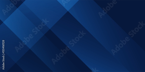 Modern black dark navy blue silver abstract pattern background. Geometric shape design abstract simple