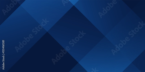 Modern black dark navy blue silver abstract pattern background. Geometric shape design abstract