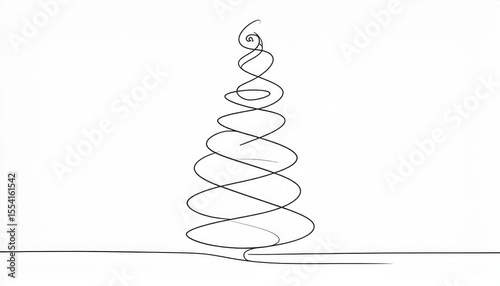 Abstract Spiral Tree Design