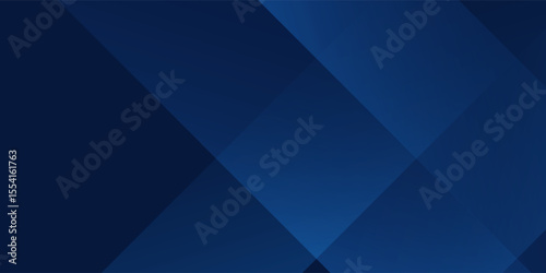 Modern black dark navy blue silver abstract pattern background. Geometric shape design