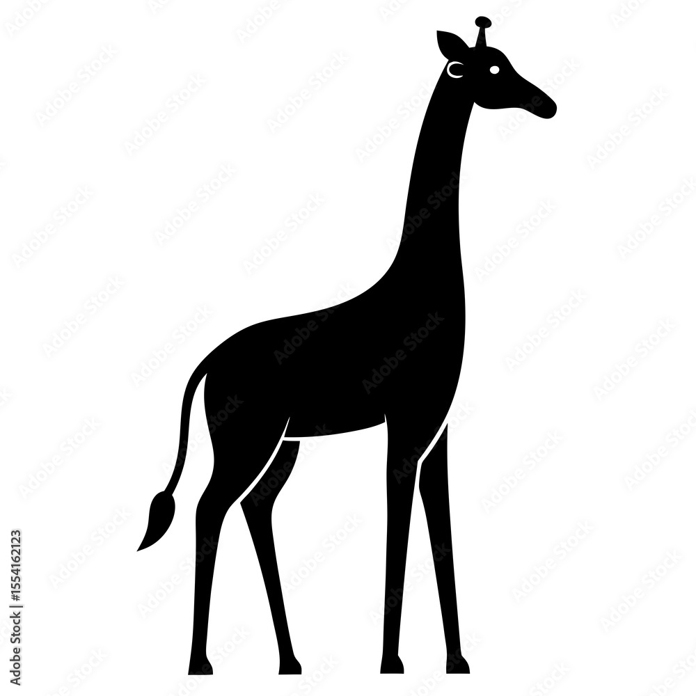 Obraz premium giraffe vector illustration