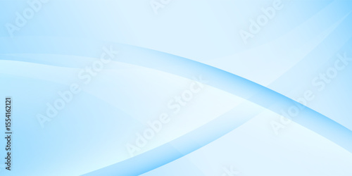 Modern white wavy glowing lines on a blue background. Futuristic digital high-technology pattern abstract modern art