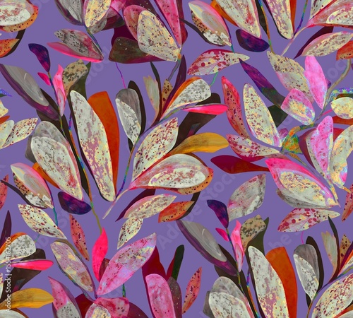 Multi colour seamless floral pattern creative all-over design new creator Art design digital decorative design repeat pattern fabric print design 