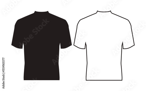 T shirt mockup, front mockup, back mockup