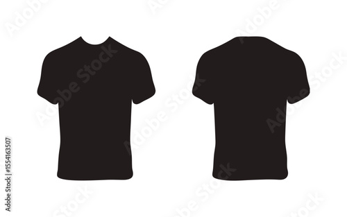 T shirt mockup, front mockup, back mockup