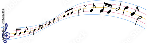 Music notes