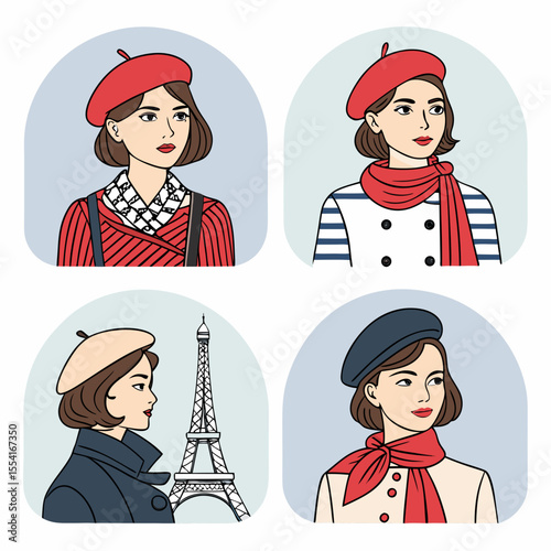 traveller icon set
