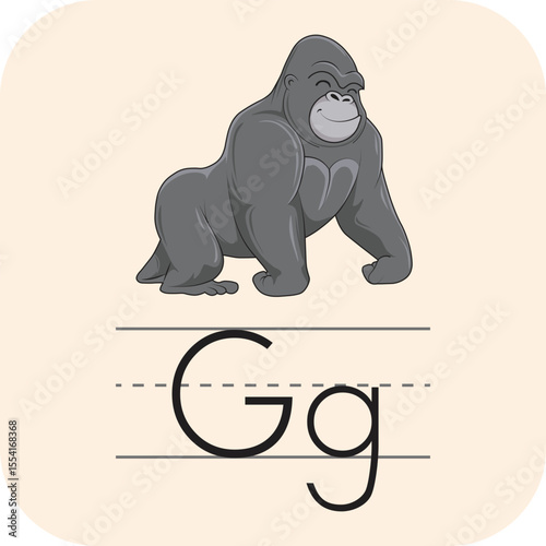 Gg for Gorilla