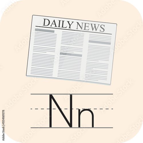 Nn for Newspaper