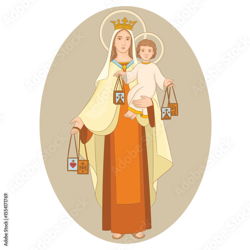 Our lady of Mount Carmel, Virgin Mary