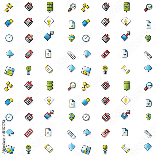 productivity app android icons  calendar  notes  r (1)