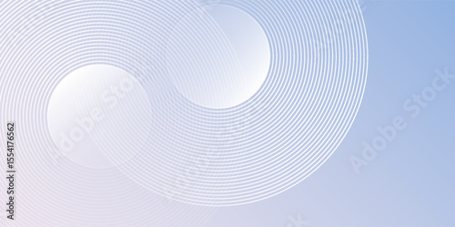 Modern hexagon lines on light mesh blue an pink background. Geometric stripe line art design for poster, brochure, cover, website, header, web banner, presentation art modern
