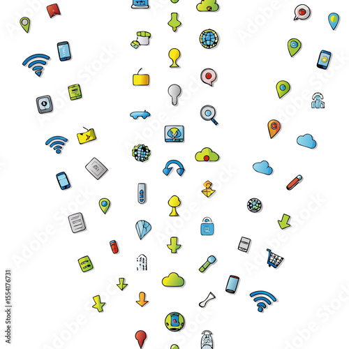 skeuomorphic android app icon set         (1)