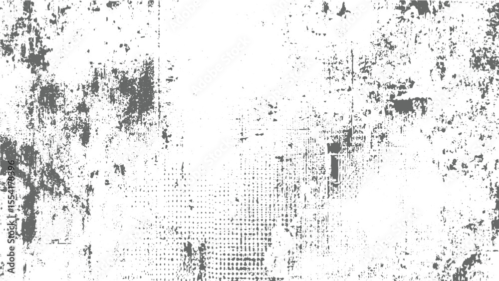 Fototapeta premium Dust Overlay Distress Grainy Grungy Effect. Glitch distorted geometric shape 