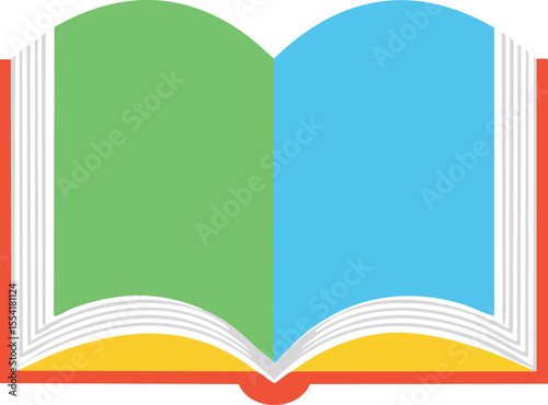 the open book's appearance (colors, textures, script). What does it imply about its age and the atmosphere