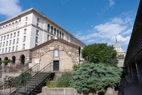 Fototapeta Naklejka Na Ścianę i Meble -  Church of St Petka of the Saddlers, a medieval Bulgarian Orthodox church in Sofia, the capital of Bulgaria.